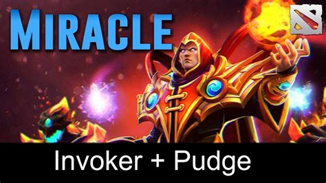 Miracle Combo Invoker And Pudge Black Dota 2 2017 YouTube