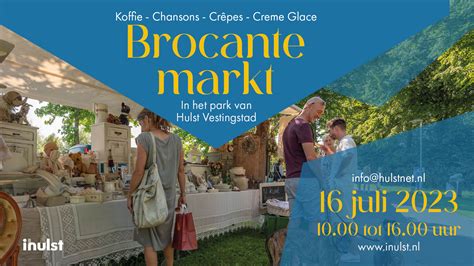 Brocante Markt In Hulst Grenspark Groot Saeftinghe