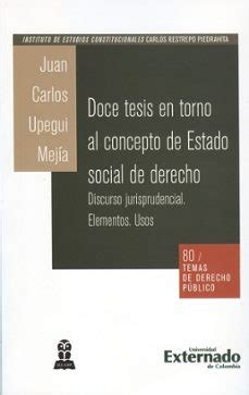 Ebook Doce Tesis En Torno Al Concepto De Estado Social De Derecho