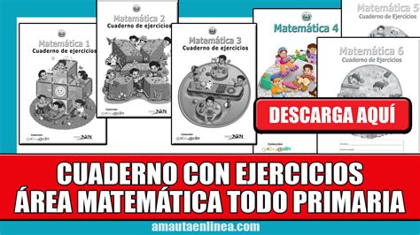 Cuaderno De Reforzamiento Con Ejercicios Del Rea De Matem Tica Para