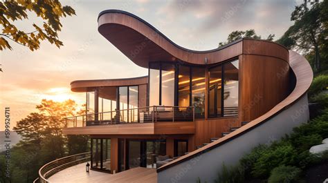 This Gorgeous Stock Photo Showcases A Stunning Modern House Design