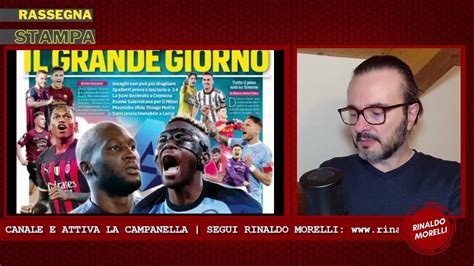 SERIE A RIPARTE Il Giorno Del Milan A Salerno E Di Inter Napoli