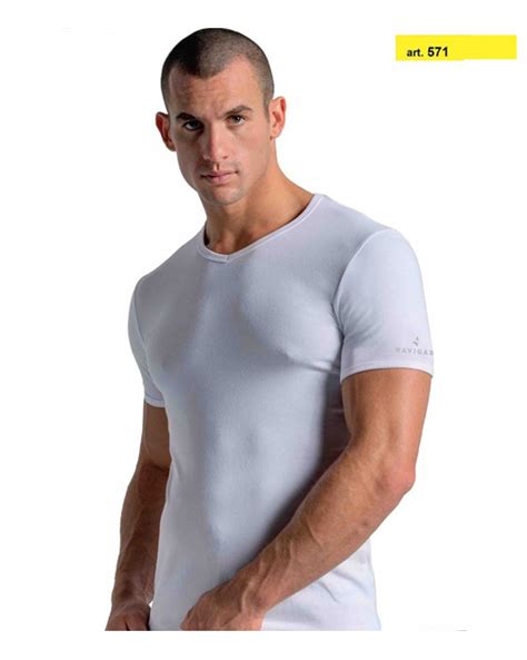 INTIMO UOMO NAVIGARE T SHIRT COTONE ELASTICIZZATO 571