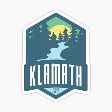 Klamath National Forest Sticker For Sale By Moritzschwaeble Redbubble