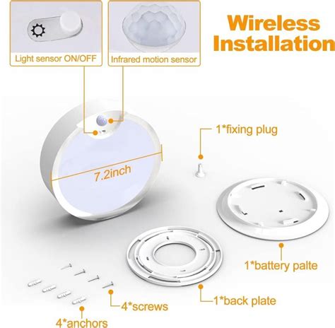 Battery Operated Motion Sensor Light Yurnero Led Battery Powered