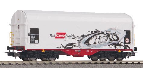 Rainer Modellbahnen Piko Schiebeplanenwagen Rail Cargo Austria