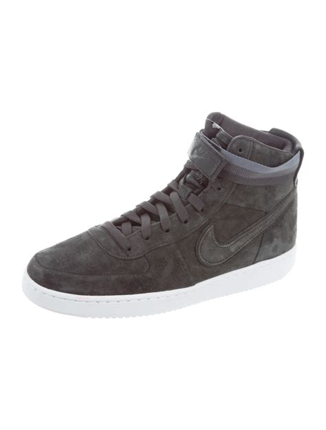 Nike Suede High-Top Sneakers - Grey Sneakers, Shoes - WU222566 | The ...