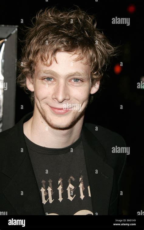 Johnny Lewis Sin City Film Premiere Westwood La Usa 28 March 2005 Stock