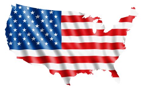 Usa Map Flag Geography, Nation, Isolated, Continent PNG Transparent ...