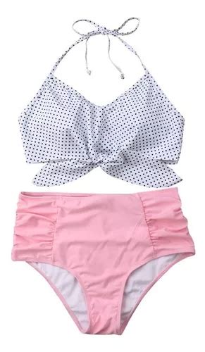 Traje De Ba O Para Madre E Hija Conjunto De Bikini Para Pad Env O Gratis