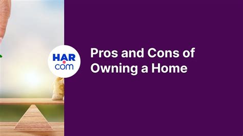 Pros And Cons Of Owning A Home Youtube