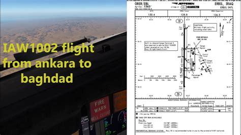 X Plane Iraqi Airways Iaw Flight From Ankara To Erbil With