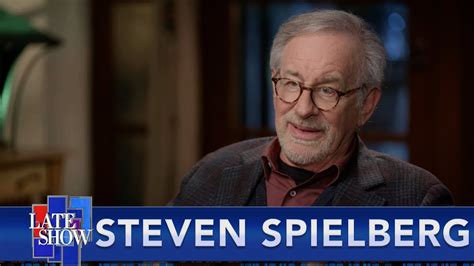 Steven Spielberg Talks Artificial Intelligence With Stephen Colbert