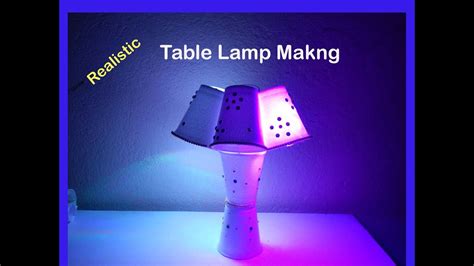 Diy Realistic Lamp Table Lamp Light Lamp With Waste Material Best