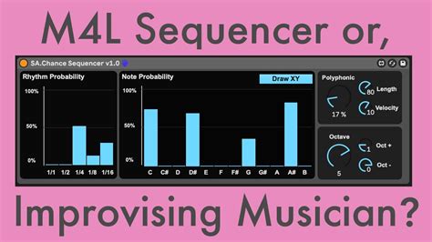 Max For Live Sequencer Plug In That Acts Like An Improvising Musician