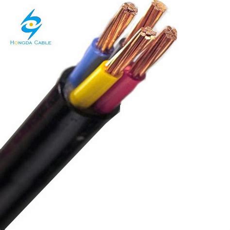 Mm Xlpe Insulated Pvc Jacket Copper Cable Yjv Copper Cable