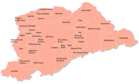 Região Metropolitana De São Paulo Rmsp Pdui Rmsp Região