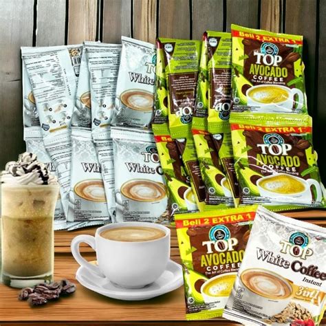 Top White Coffee Avocado Instant Renceng Pcs Shopee Malaysia