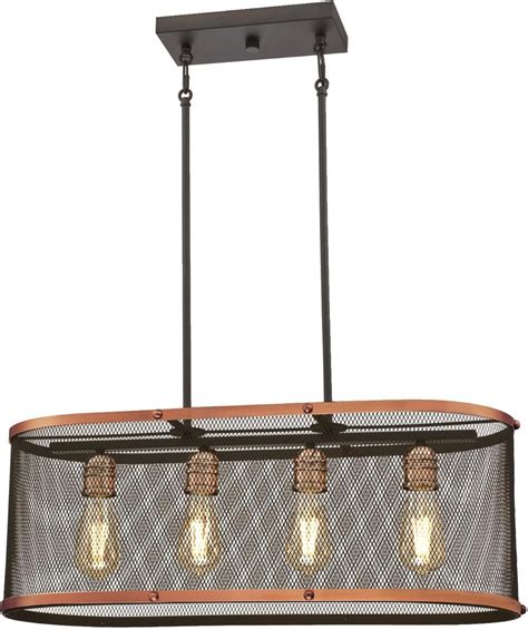 Westinghouse Lighting Emmett Four Light Indoor Chandelier Oil