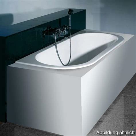 Hoesch HAPPY D Baignoire murale encastrée en demi cercle blanc 6180