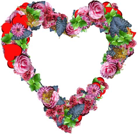 Coeur Fleurs Png Image Gratuite Sur Pixabay