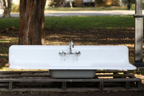 Reproduction High Back Farmhouse Sink