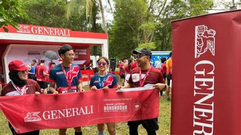 Jadi Partner Asuransi Resmi Borobudur Marathon Generali Indonesia