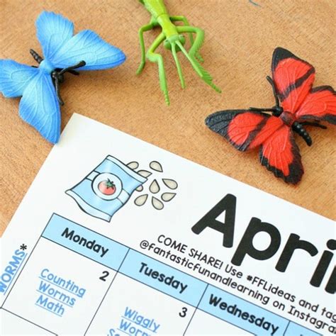 April Preschool Activities and Fun Things to Do With Kids