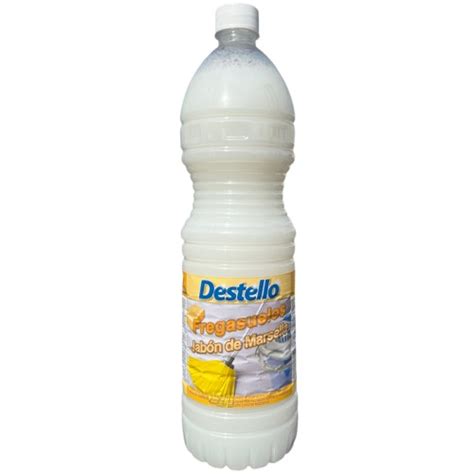 Destello Floor Cleaner 1 5L Jabon De Marsella 1 Case 12 Units