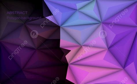 Vector 3d Geometric Background Abstract Network Futuristic Modern