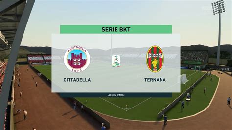 FIFA 23 Cittadella Vs Ternana Serie BKT Gameplay YouTube