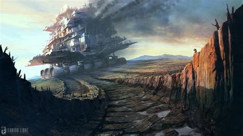 Wallpaper 1920x1080 Px Art Artwork Fi Futuristic Sci Spaceship