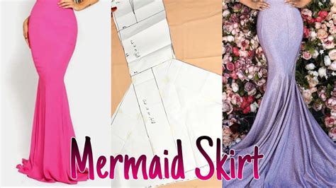 How To Draft Cut A Mermaid Skirt Mermaid Skirt Tutorial Diy Amazingsewingcorner Artofit