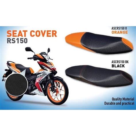 Rs150 Seat Cover Sarung Duduk Honda Rs150 Rs 150 Timbul Scv012 Shopee Malaysia