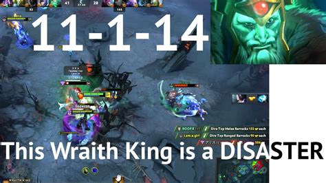 This Wraith King Is A Disaster Kills Assists Dota D