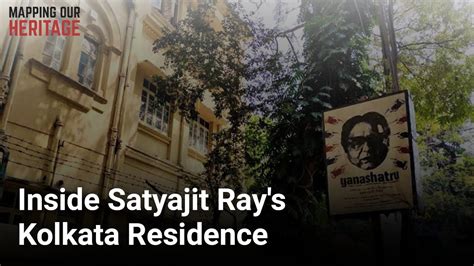 Inside Satyajit Ray S Kolkata Residence Mapping Our Heritage Youtube