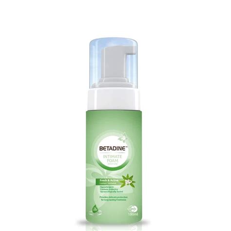 Betadine Intimate Foam Fresh And Active 100ml