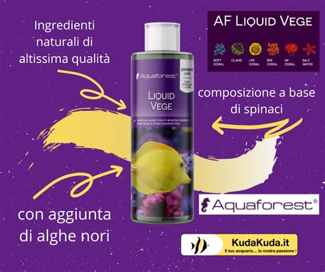 Aquaforest Liquid Vege Ml Kudakuda It I Tuoi Acquari La Nostra