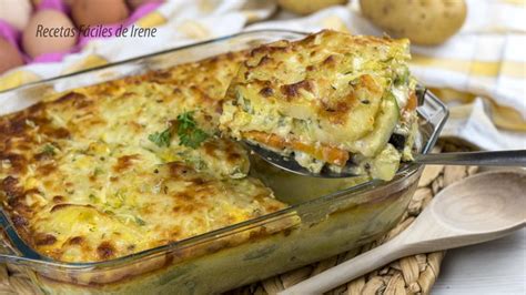 Pastel De Verduras F Cil Al Horno Recetas F Ciles De Irene