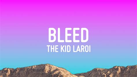 The Kid LAROI - BLEED (Lyrics) Chords - Chordify