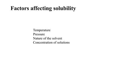 Reading Solubility Curves 13 2 Ppt