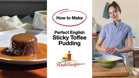 Perfect English Sticky Toffee Pudding Rock Recipes Youtube