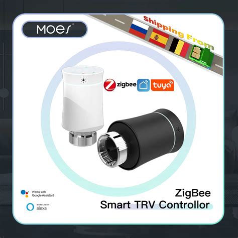 MOES TRV ZigBee 3 0 Tuya Neue Heizk Rper Antrieb Ventil Smart