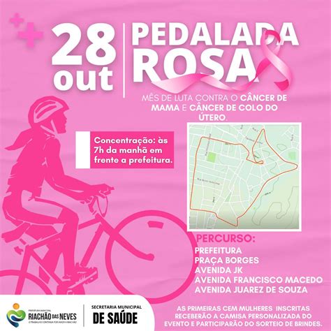 Prefeitura Municipal de Riachão das Neves Pedalada Rosa