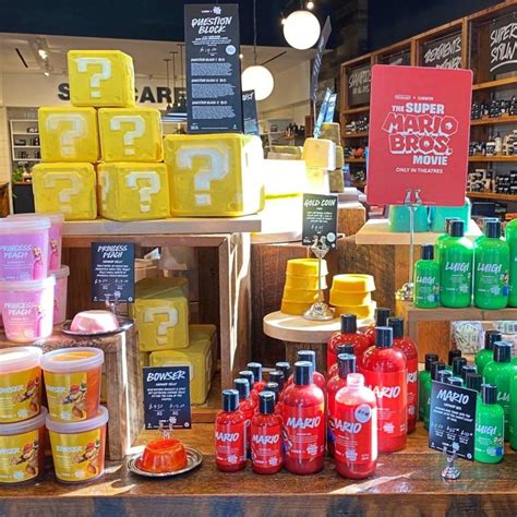 LUSH x 超級瑪利歐兄弟大電影限定聯名商品每種都可愛到想全包 Japaholic LINE TODAY