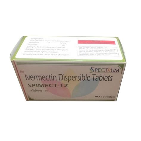 Ivermectin Tablet For Clinical Packaging Type Box At Rs 300 Strip Of