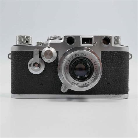 Leica IIIf mit Summaron 3 5 cm 3 5 Clean Cameras Markus Säuberli