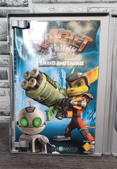 Sony Playstation Game Ratchet Clank Locked Loaded Platinum