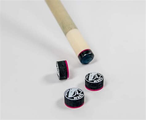 Mako Shark Medium Pool Cue Tips Medium Hardness Pool Cue