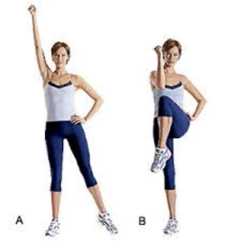 Opposite Elbow To Knee by Sheryl Mayhew Smith - Exercise How-to - Skimble